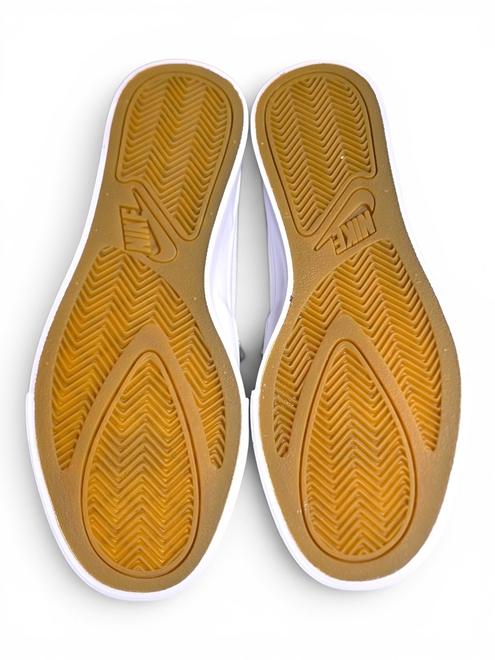 Nike Court Royale AC Slip Canvas White Mini Swoosh Slip-On Shoes Women's 7.5 - Picture 3 of 7